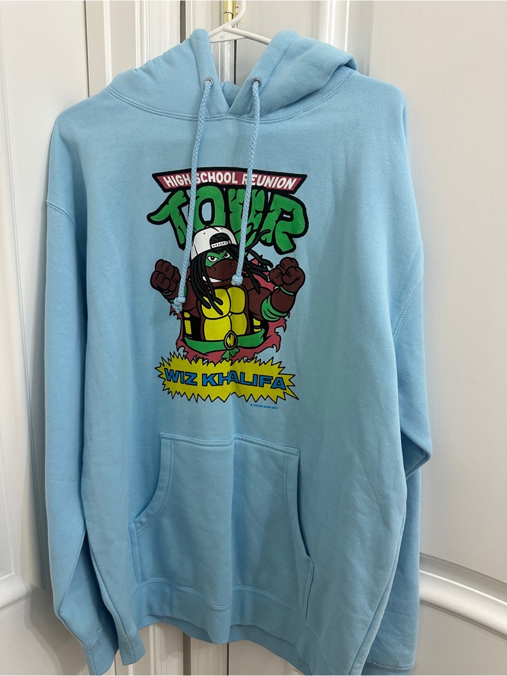 Blue Wiz Khalifa 'High School Reunion' Tour Graphic Hoodie